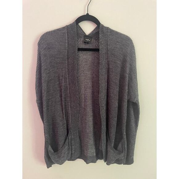 Daytrip Dark Gray Cardigan - Picture 1 of 4